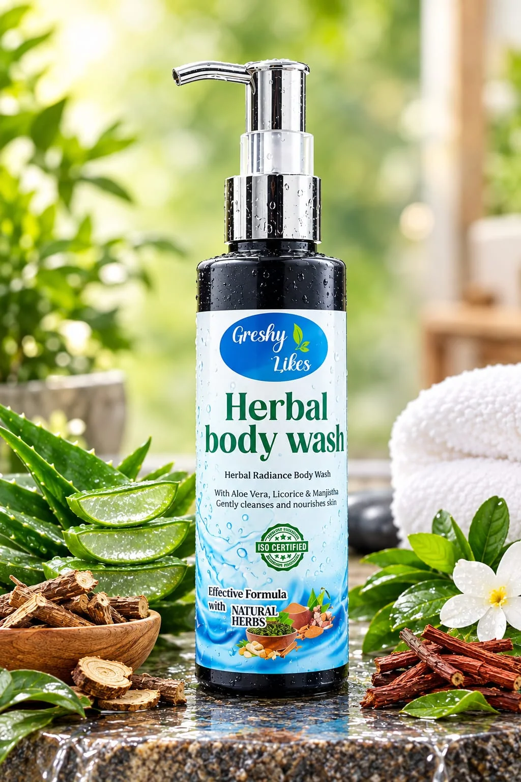 Herbal Body Wash by Greshy Likes Herbal