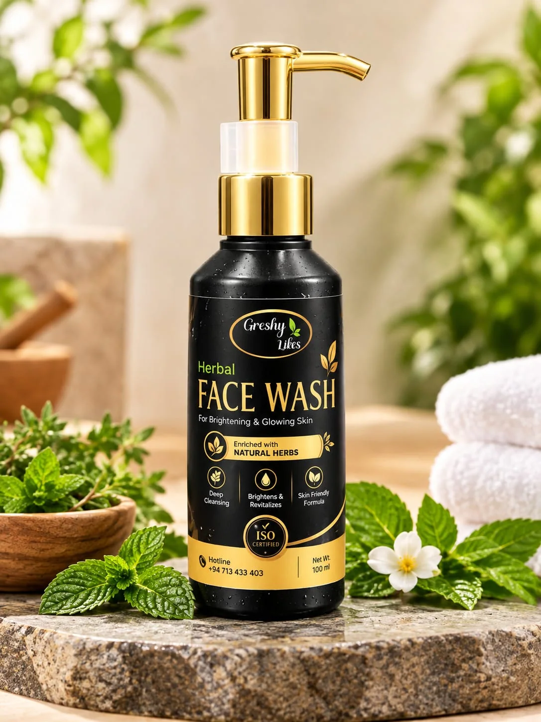 Herbal Face Wash by Greshy Likes Herbal