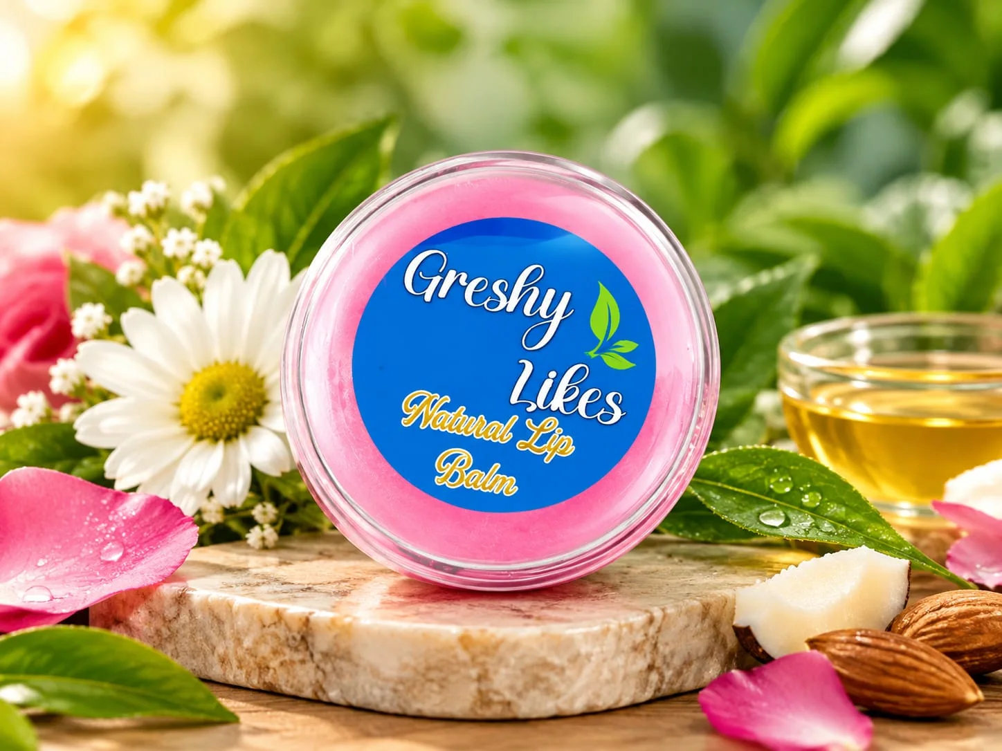 Natural Lip Balm by Greshy Likes Herbal
